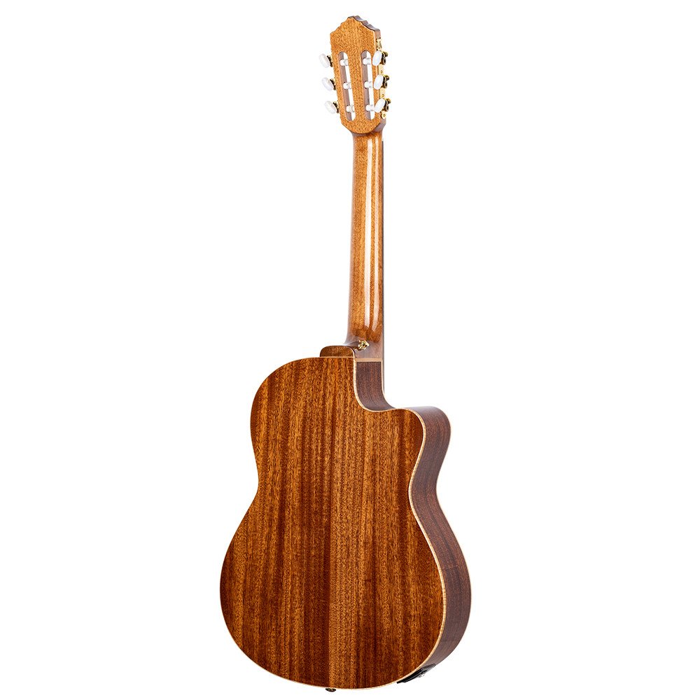 Ortega RCE138SN-L Performer Series 4/4 Classical Guitar 6-String Lefty - Natural + Gig Bag