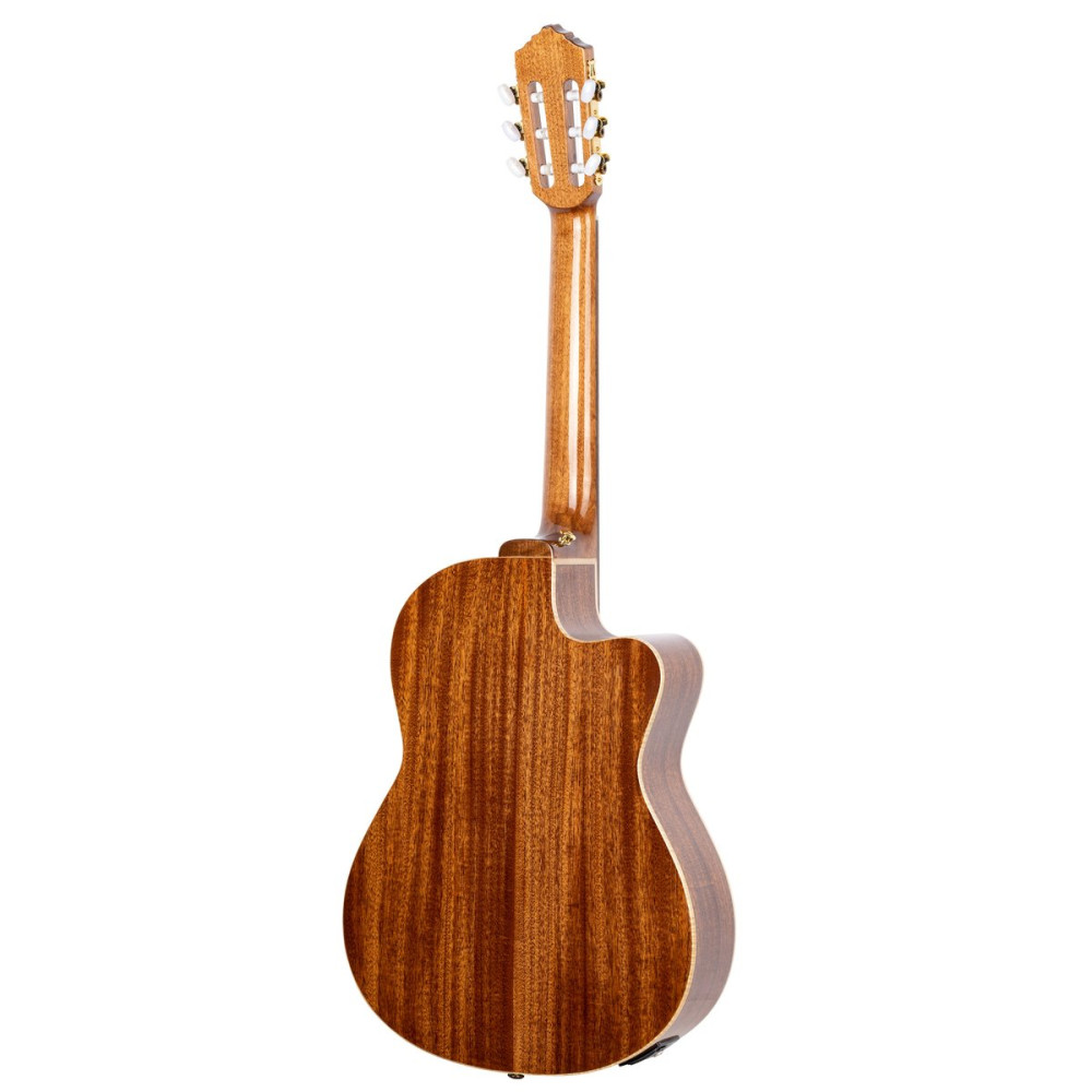 Ortega RCE138SN-L Performer Series 4/4 Classical Guitar 6-String Lefty - Natural + Gig Bag