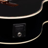 Ortega RCE141BK Family Series Pro 4/4 Classical Guitar 6 String - Solid Spruce / Mahogany Black + Gig Bag