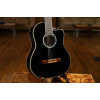 Ortega RCE141BK Family Series Pro 4/4 Classical Guitar 6 String - Solid Spruce / Mahogany Black + Gig Bag