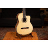 Ortega RCE141NT Family Series Pro 4/4 Classical Guitar 6 String - Solid Spruce / Mahogany Natural + Bag