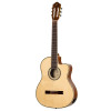 Ortega RCE141NT Family Series Pro 4/4 Classical Guitar 6 String - Solid Spruce / Mahogany Natural + Bag