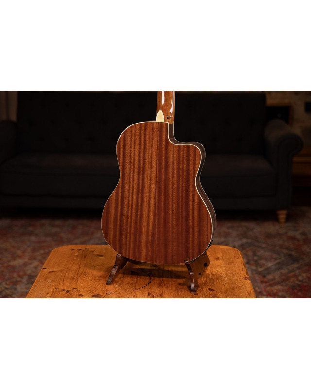 Ortega RCE141NT-L Family Series Pro 4/4 Classical Guitar 6 String Lefty - Solid Spruce / Mahogany Natural + Bag