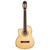 Ortega RCE141NT-L Family Series Pro 4/4 Classical Guitar 6 String Lefty - Solid Spruce / Mahogany Natural + Bag