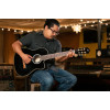 Ortega RCE145BK Family Series Pro 4/4 Classical Guitar 6 String - Solid Spruce / Mahogany Black + Bag