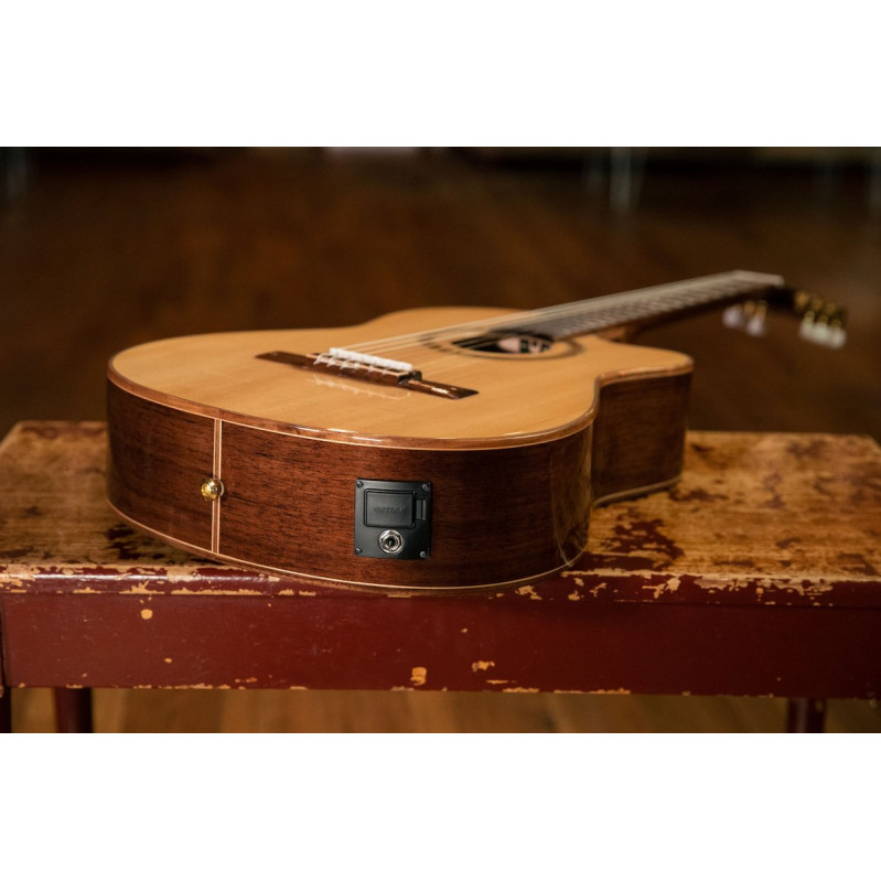 Ortega RCE158MN Performer Series 4/4 Classical Guitar 6-String - Natural + Gig Bag