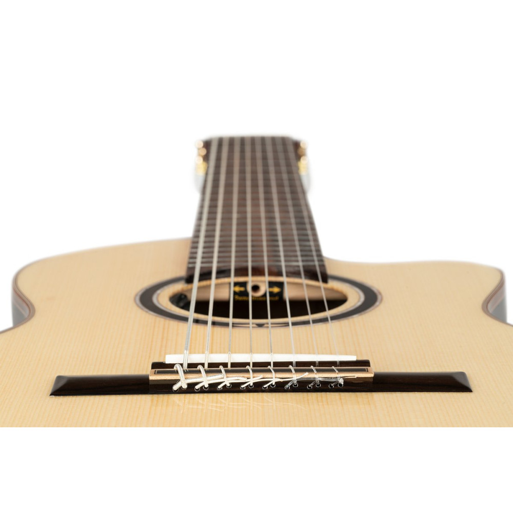 Ortega RCE158RW-8 Performer Series 4/4 Nylon String Guitar 8-String - Natural + Gig Bag