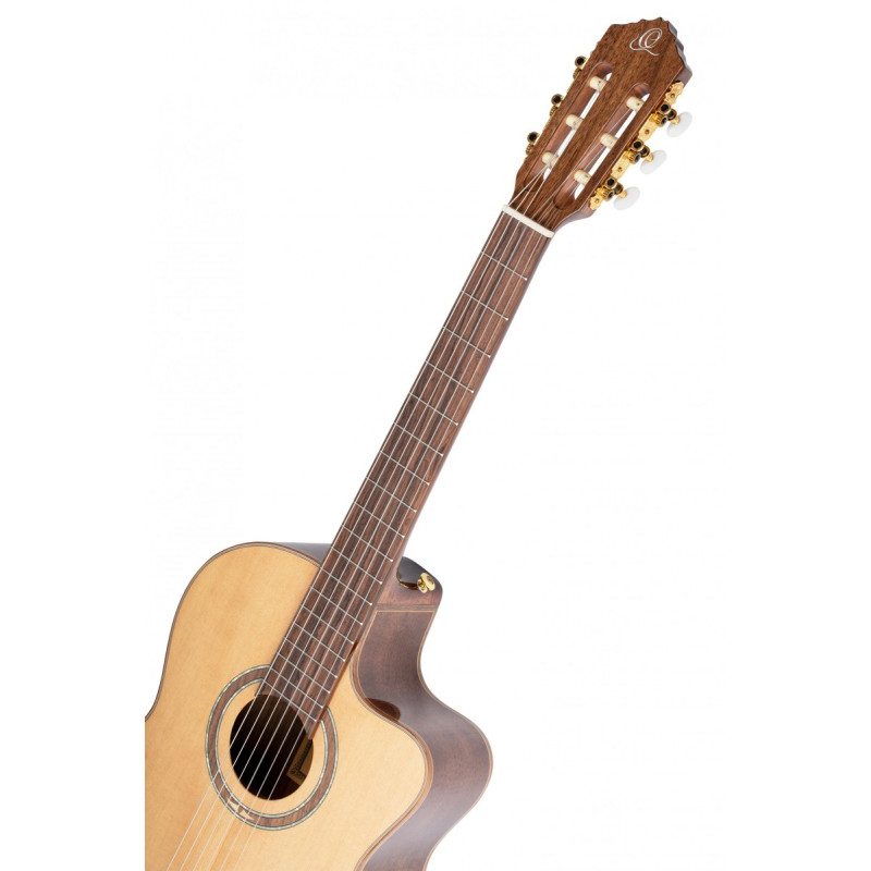 Ortega RCE158SN Performer Series 4/4 Classical Guitar 6-String - Natural + Gig Bag
