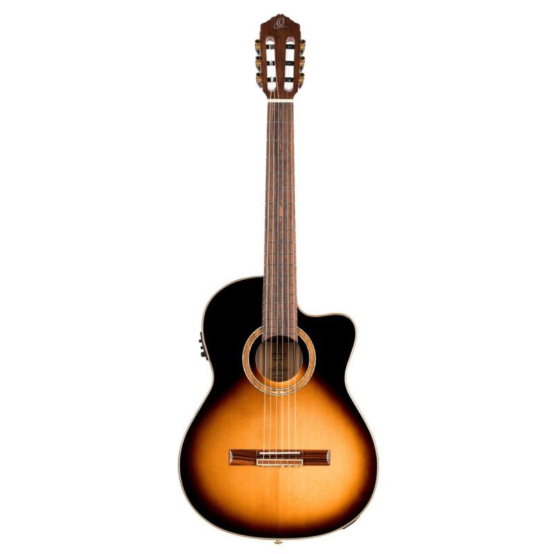 Ortega RCE158SN-TSB Performer Series 4/4 Classical Guitar 6-String - Tobacco Sunburst + Gig Bag