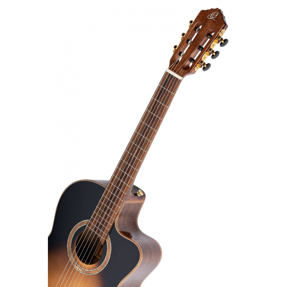 Ortega RCE158SN-TSB Performer Series 4/4 Classical Guitar 6-String - Tobacco Sunburst + Gig Bag