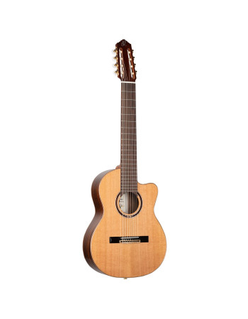 Ortega RCE159RW-8 Performer Series 4/4 Nylon String Guitar 8-String - Natural + Gig Bag