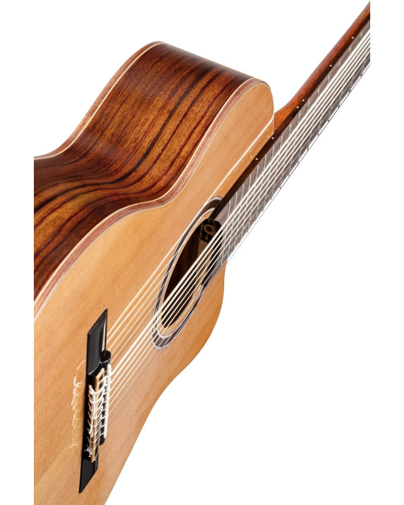 Ortega RCE159RW-8 Performer Series 4/4 Nylon String Guitar 8-String - Natural + Gig Bag