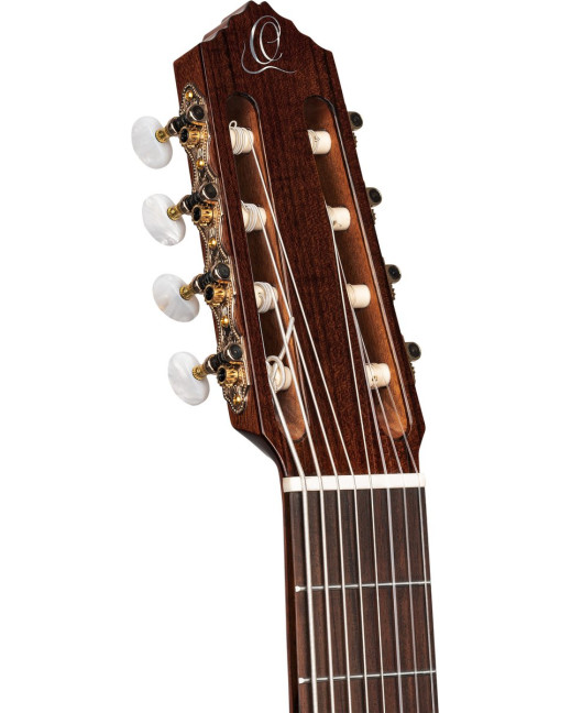 Ortega RCE159RW-8 Performer Series 4/4 Nylon String Guitar 8-String - Natural + Gig Bag