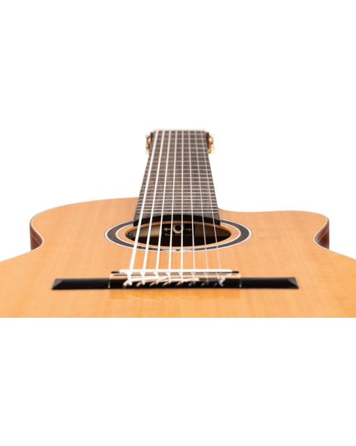 Ortega RCE159RW-8 Performer Series 4/4 Nylon String Guitar 8-String - Natural + Gig Bag