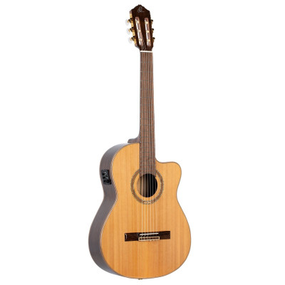 Ortega RCE159SN Performer Series 4/4 Classical Guitar 6-String - Natural + Gig Bag