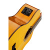 Ortega RCE170F Family Series Pro 4/4 Acoustic Guitar 6 String - Solid Spruce / Cypress Gloss Stain Yellow + Gig Bag