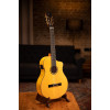 Ortega RCE170F Family Series Pro 4/4 Acoustic Guitar 6 String - Solid Spruce / Cypress Gloss Stain Yellow + Gig Bag