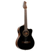 Ortega RCE238SN-BKT Performer Series 4/4 Classical Guitar 6-String - Black + Gig Bag
