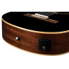 Ortega RCE238SN-BKT Performer Series 4/4 Classical Guitar 6-String - Black + Gig Bag