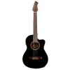 Ortega RCE238SN-BKT Performer Series 4/4 Classical Guitar 6-String - Black + Gig Bag