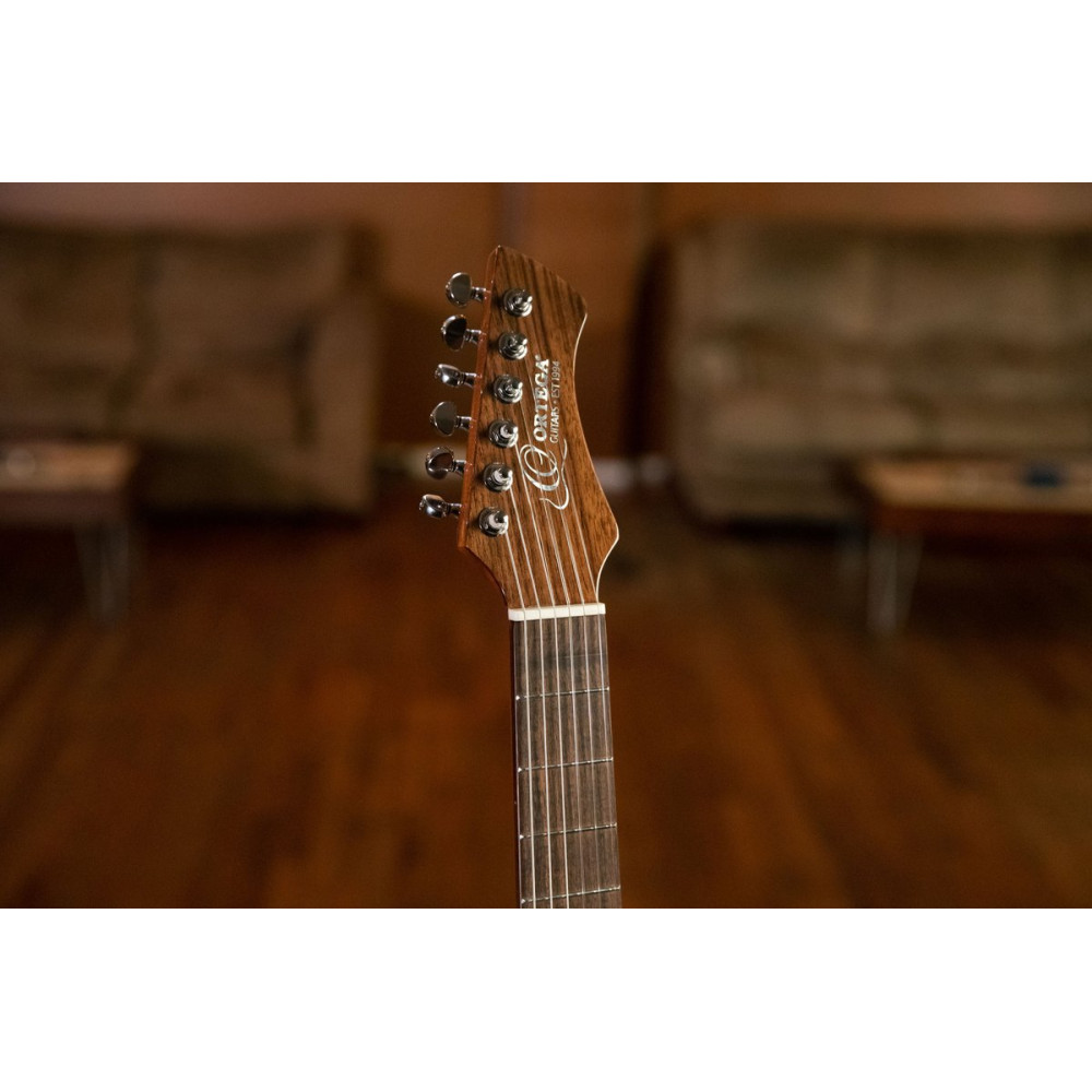 Ortega RCE238SN-FT Performer Series 4/4 Classical Guitar 6-String - Sunburst + Gig Bag
