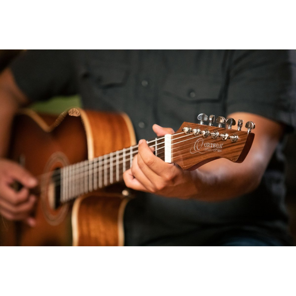 Ortega RCE238SN-FT Performer Series 4/4 Classical Guitar 6-String - Sunburst + Gig Bag
