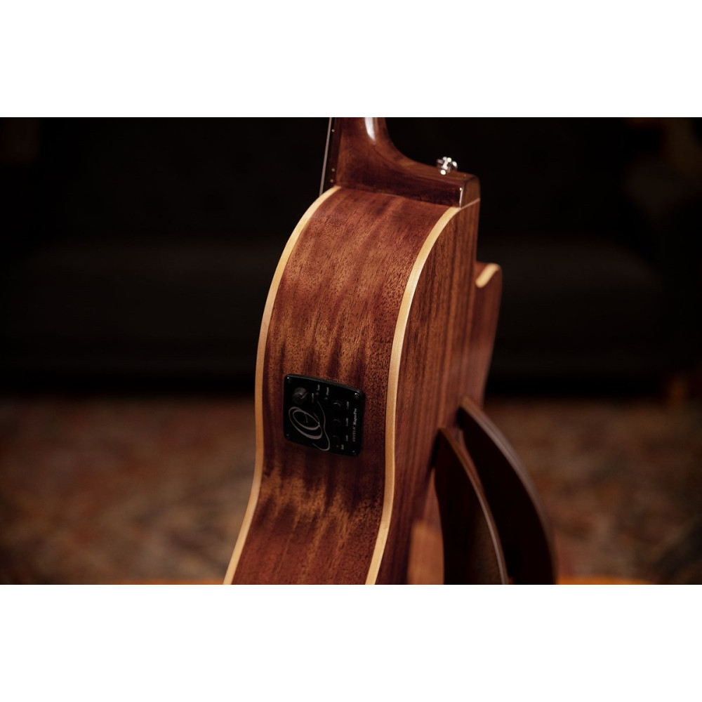 Ortega RCE238SN-FT-L Performer Series 4/4 Classical Guitar 6-String Lefty - Sunburst + Gig Bag