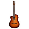 Ortega RCE238SN-FT-L Performer Series 4/4 Classical Guitar 6-String Lefty - Sunburst + Gig Bag