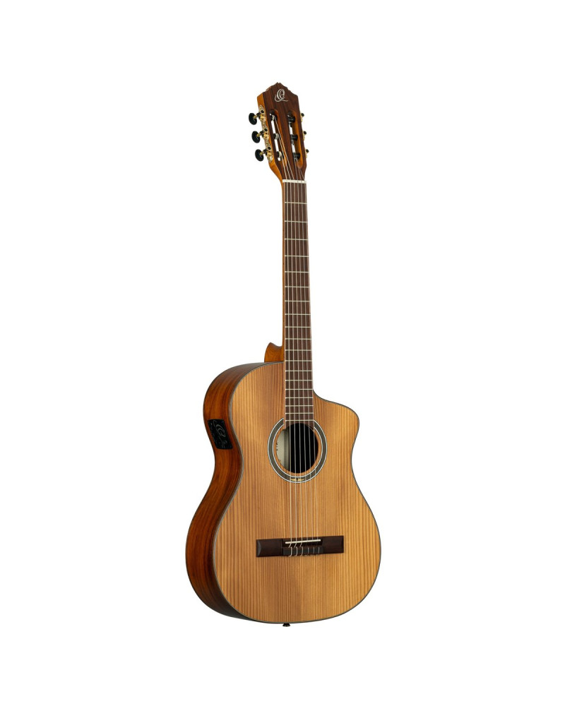 Ortega RCE23RO Thermo Series 4/4 Nylon String Guitar 6-String - Satin Dark Brown + Gigbag