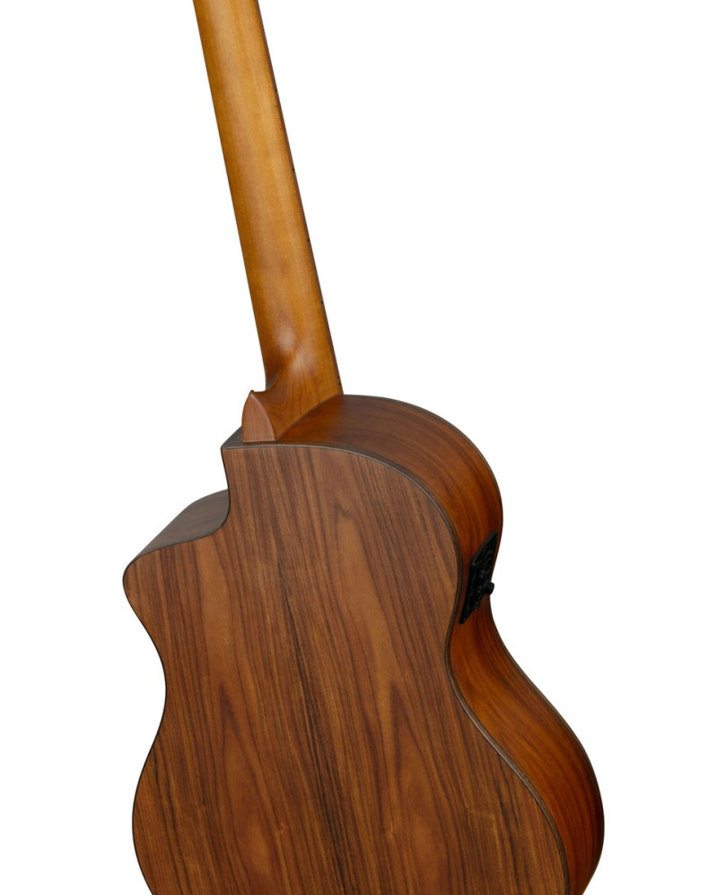 Ortega RCE23RO Thermo Series 4/4 Nylon String Guitar 6-String - Satin Dark Brown + Gigbag