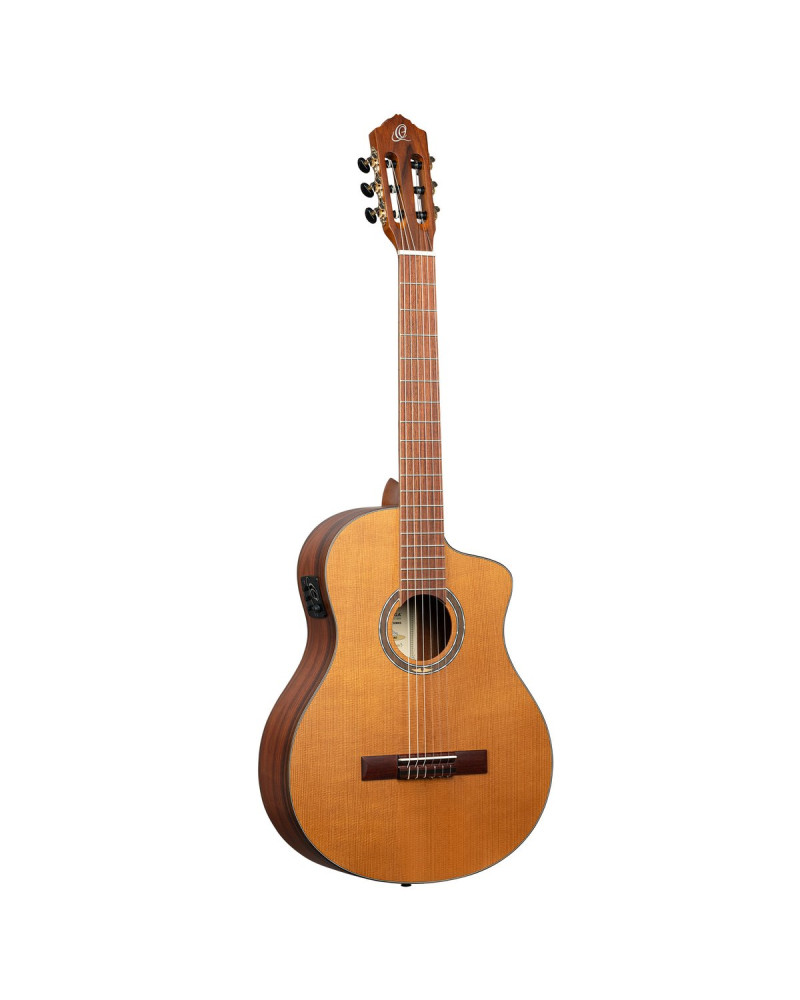Ortega RCE24RO Thermo Series 4/4 Nylon String Guitar 6-String + Pro Gig Bag