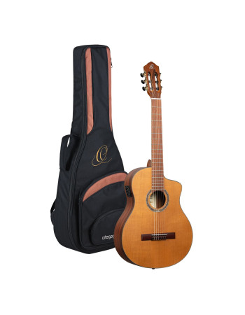 Ortega RCE24RO Thermo Series 4/4 Nylon String Guitar 6-String + Pro Gig Bag