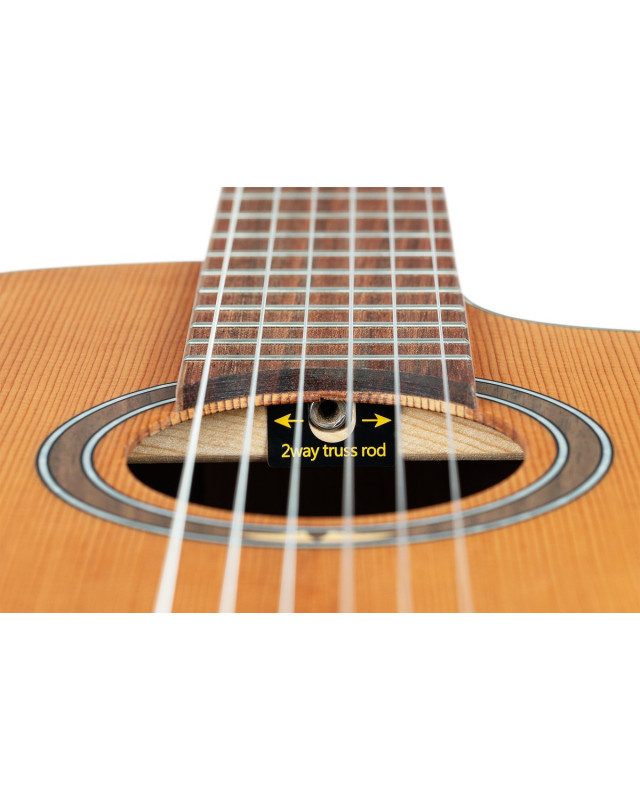 Ortega RCE24RO Thermo Series 4/4 Nylon String Guitar 6-String + Pro Gig Bag