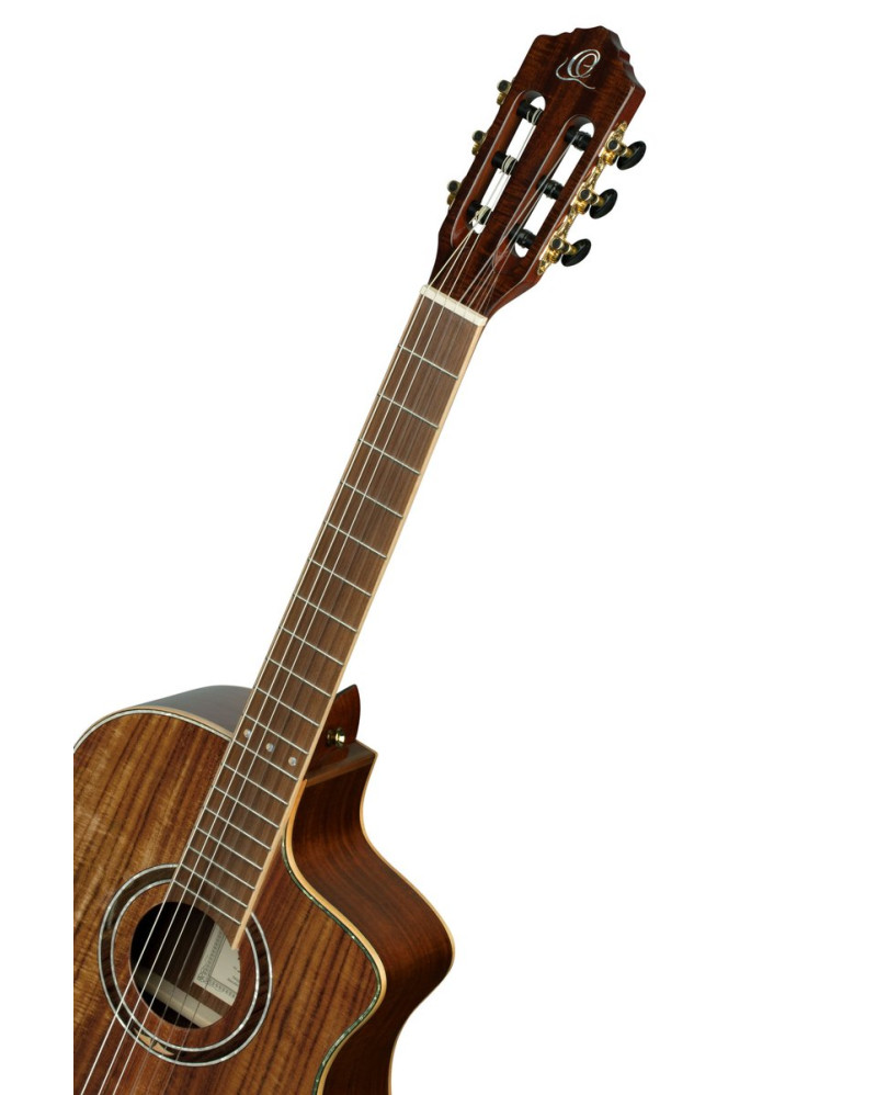 Ortega RCE30TH-ACA 30th Anniversary Series 4/4 Nylon String Guitar 6-String - Natural + Gig Bag