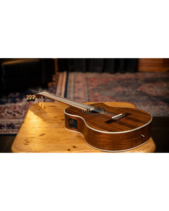 Ortega RCE30TH-ACA 30th Anniversary Series 4/4 Nylon String Guitar 6-String - Natural + Gig Bag