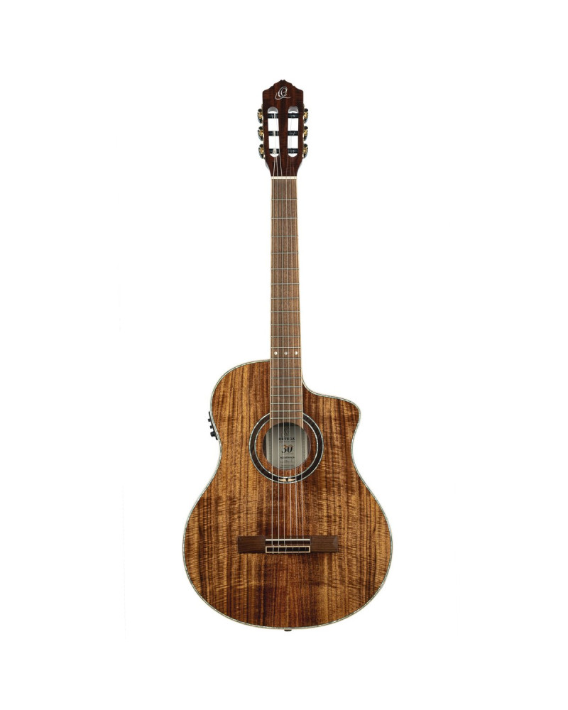 Ortega RCE30TH-ACA 30th Anniversary Series 4/4 Nylon String Guitar 6-String - Natural + Gig Bag