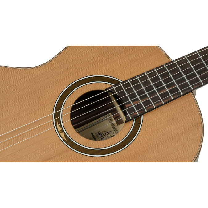 Ortega RE159RWSN Performer Series 4/4 Classical Guitar 6-String - Natural + Gig Bag