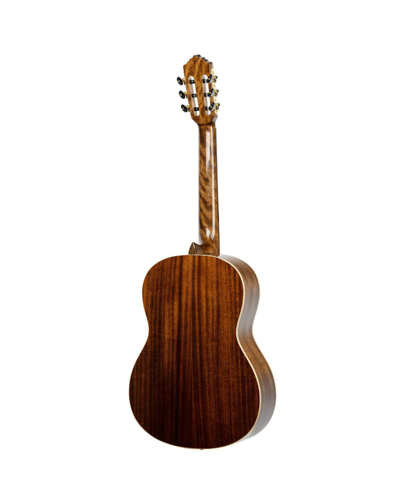 Ortega RE238SN-BKT Performer Series 4/4 Classical Guitar 6-String - Black + Gig Bag
