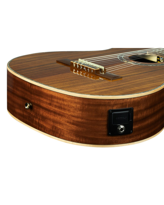 Ortega RE30TH-ACA 30th Anniversary Series 4/4 Nylon String Guitar 6-String - Natural + Gig Bag