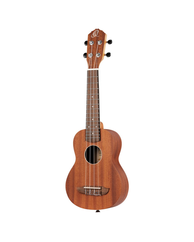 Ortega RFU10S Timber Series Soprano Ukulele 4 String - Sapele Natural + Bag