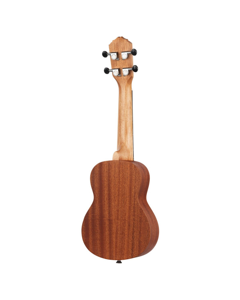 Ortega RFU10S Timber Series Soprano Ukulele 4 String - Sapele Natural + Bag