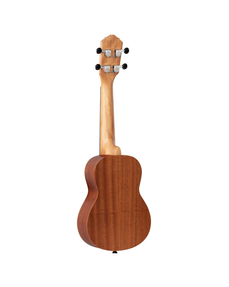 Ortega RFU10S Timber Series Soprano Ukulele 4 String - Sapele Natural + Bag
