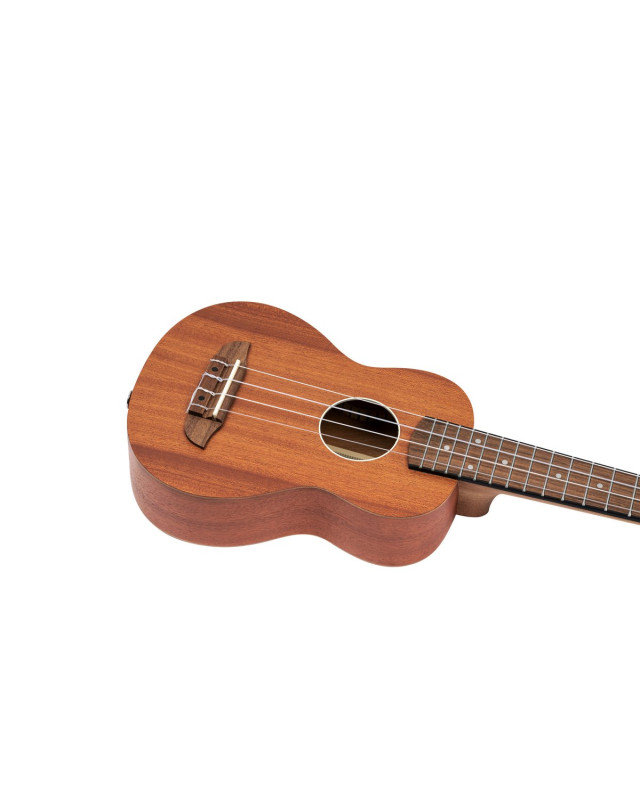 Ortega RFU10S Timber Series Soprano Ukulele 4 String - Sapele Natural + Bag