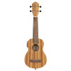 Ortega RFU10ZE Timber Series Soprano Preamp Ukulele 4 String - Zebrawood Natural + Bag
