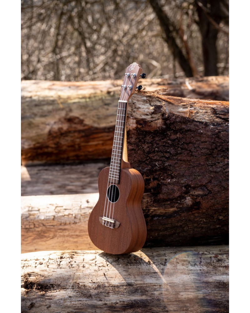Ortega RFU11S Timber Series Concert Ukulele 4 String - Sapele Natural + Bag