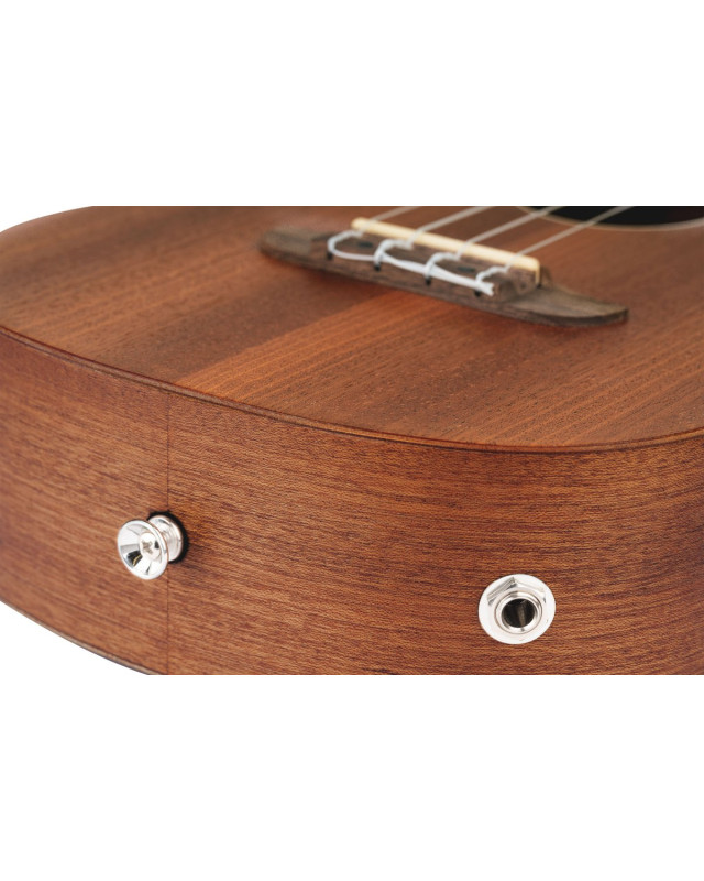 Ortega RFU11SE Timber Series Concert Preamp Ukulele 4 String - Sapele Natural + Bag