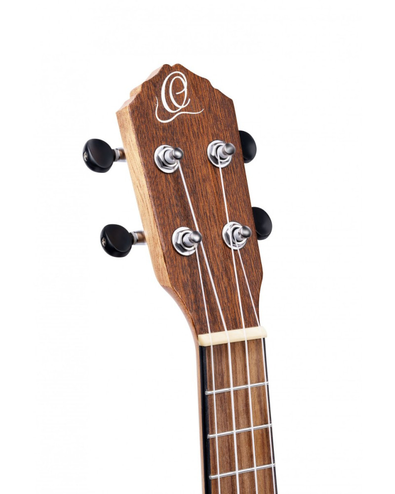 Ortega RFU11SE Timber Series Concert Preamp Ukulele 4 String - Sapele Natural + Bag