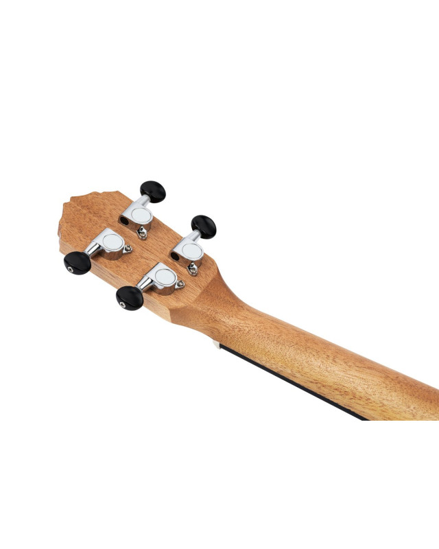 Ortega RFU11Z Timber Series Concert Ukulele 4 String - Zebrawood Natural + Bag