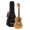 Ortega RFU11Z Timber Series Concert Ukulele 4 String - Zebrawood Natural + Bag