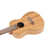 Ortega RFU11Z-L Timber Series Concert Ukulele 4 String Lefty - Zebrawood Natural + Bag